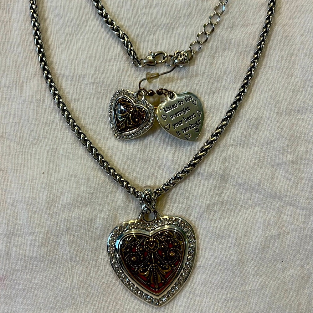 Brighton Devotion necklace and earring set